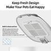 ROJECO Automatic Cat Feeder Pet Smart Cat Food Kibble Dispenser Remote Control WiFi Button Auto Feeder For Cats Dog Accessories