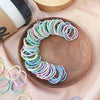 50/100Pcs Baby Girl Rubber Bands Hairband Candy Color Elastic Hair Bands Kids Women Headband Scrunchie Ponytail Hair Accessories