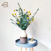 Natural Dried Flowers Eucalyptus Leaf DIY Cotton Flower Bunny Tail Grass Decoration Boho Home Table Accessories Artificial Plant