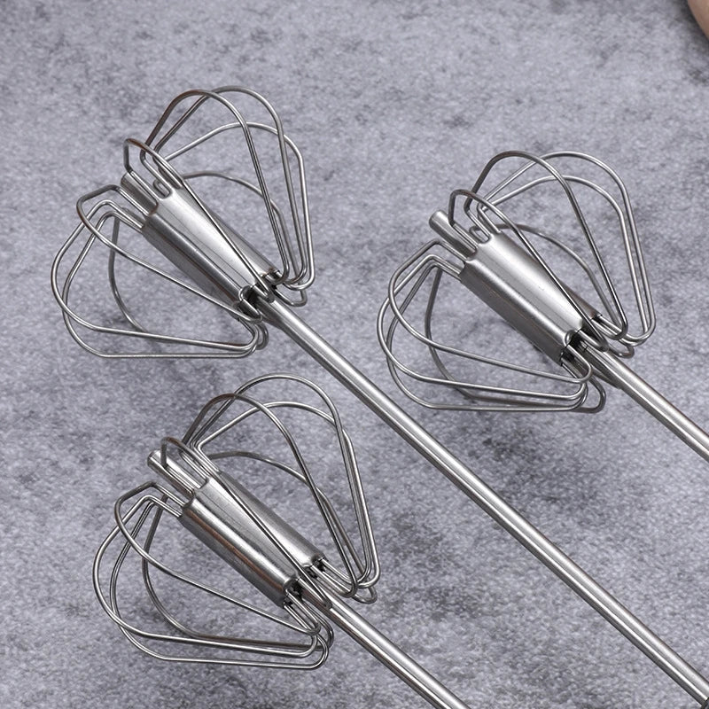 Hand Pressure Semi-automatic Egg Beater Stainless Steel For Molds For Hotcakes Salt Shaker Kitchen All New Items Coffee Makers