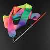 2M Children's Sports Ribbon Rainbow Ribbon Artistic Gymnastics Band Cheerleading Dance Gradient Colorful Ribbon Entertainment