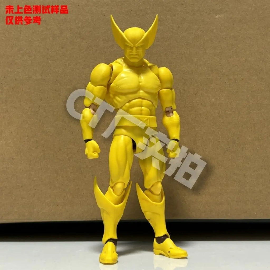 New CT Toys Wolverine Figure Mafex 138 Brown Comic X-Men Action Figure Shf Anime Figurine Ko Model Statue Toys Christmas Gifts