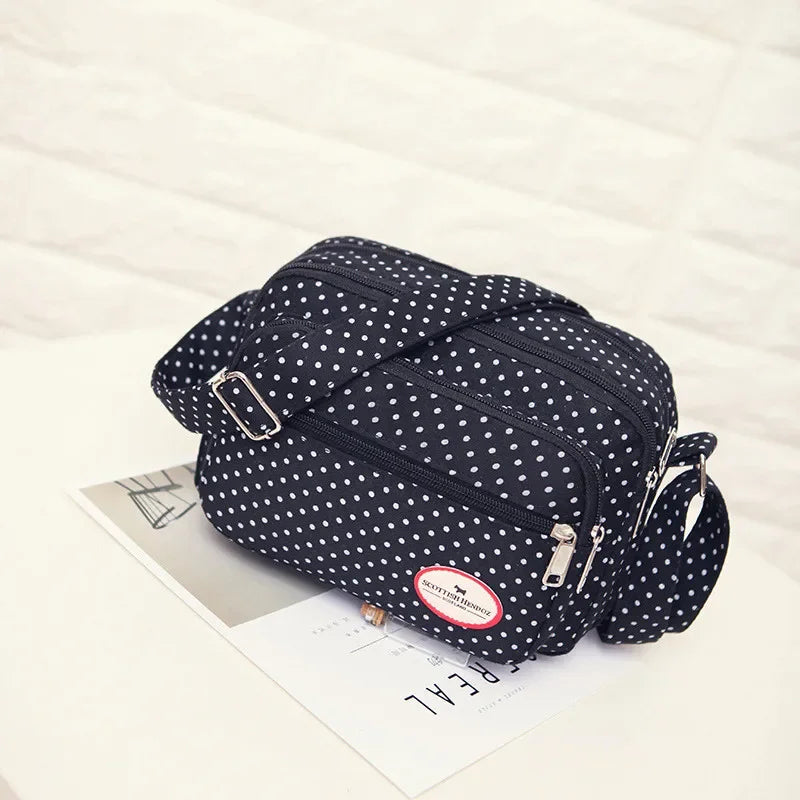 Fashion New Casual Canvas Messenger Bag Ladies Shoulder Handbag Small Manufacturer Fashion Women Crossbody Bag