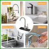 Kitchen Silicone Faucet Handle Drainage Mat Drip Catcher Tray Drying Pad Kitchen Sink Splash Guard Drain Mat Kitchen Accessories