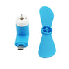 Creative Mini Portable Micro USB Fan 5v 1w Mobile Phone USB Gadget Fans Tester For Android Mobile Phone Cooler Accessorie Cooler