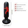 63 inch inflatable boxing bag with bracket, used for practicing daily boxing activities and boxing gifts for men and women