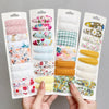 6pcs/set Girls Sequin BB Hair Barrettes Clips Cartoon Transparent Flowing Children Bangs Hair Gripes Women Headwear Accessory