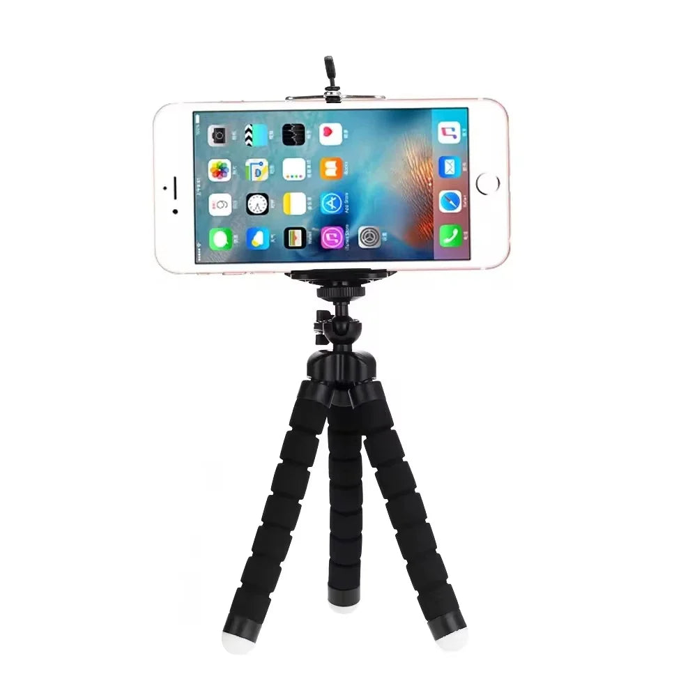 Tripods Tripod For Phone Mobile Camera Holder Clip Smartphone Monopod Tripe Stand Octopus Mini Tripod Stativ For Phone