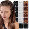 10/40Pcs Mini Hair Claws Women Girls Small Plastic Black Hairpins Hair Clip Clamp Ponytail Holder Headwear Kids Hair Accessories