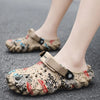 Fashion Men Slippers Comfort Beach Sandals Non-slip Garden Shoes Chef Shoes Summer Casual shoes Nurse Doctor Shoes Flip Flops