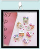 2PCS New Cute Panda BB Clips Cartoon Kids Hairpins Children Headwear Baby Clips Headdress Elastic Hair Bands Girls Accessories