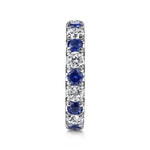 Load image into Gallery viewer, Blue/White Round Cubic Zirconia Promise Rings for Women Wedding Engagement Bands Accessories Fashion Jewelry 2023 New
