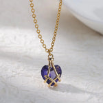 Load image into Gallery viewer, Stainless Steel Chain Heart Necklace For Women Goth Hugs Zircon Heart Pendant Necklace Trendy Wedding Marriage Jewlery Gift 2023
