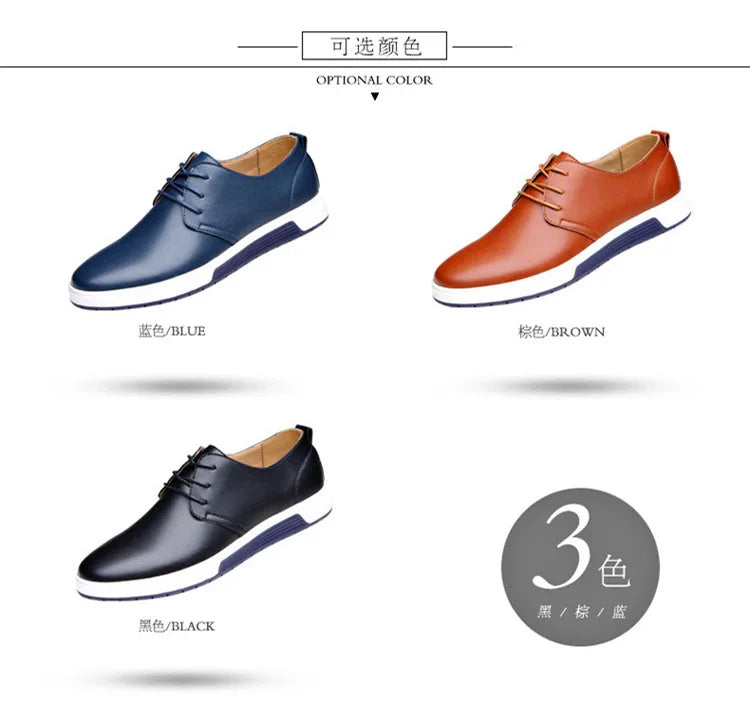 Men's Casual Shoes Lightweight Breathable Men Shoes Flat Lace-Up Sneakers Men White Business Travel Tenis Masculino 2023