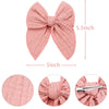 4Pcs Velvet Fable Bow Hair Clips Baby Girls Women Large Sailor Head Bows Accessories Hair Grips for Kids Christmas Hair Bow