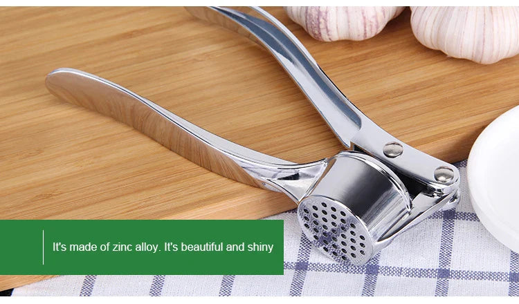 Home Garlic Press Crusher Kitchen Cooking Vegetables Ginger Squeezer Masher Handheld Ginger Mincer Tools Kitchen Accessories