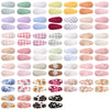 6Pcs Kids Mini Print Waterdrop Shape BB Hair Clip Cute Hair Accessories Hairpin Side Girls Hairgrip Barrette Children Headwear