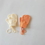 Load image into Gallery viewer, Wool Baby Winter Gloves Candy Color Halter Kids Mittens for Children Girls Boys Accessories Warm Knitted Kids Gloves 1-4Y
