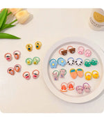 Load image into Gallery viewer, Hair Accessories Girls Bands Bandeau Cheveux Scrunchies Elastique Fille Kids Korean Haarband Rubber Brown Bandeaux Bandes Gift
