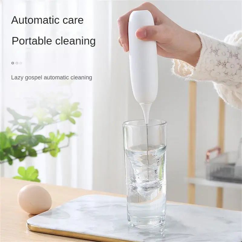 Portable Milk Frother Coffee Stirring Cappuccino Electric Milk Frother Kitchen Drink Bubbler Coffee Foam Innovative Milk Frother