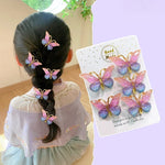 Load image into Gallery viewer, 5PCS Sweet Stereoscopic Color Gradient Cute Baby Hairpins Kids Hair Clips Children Headwear Princess Barrette Girls Accessories
