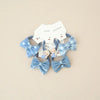 10Pcs/Lot  Children's Cute Headwear Hair Accessories Baby's Basic Bow Tie Band Set Small Scrunchie Kids Elastic Hair Ties