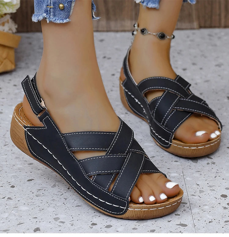 Shoes Women Sandals Summer Soft Women's Shoes Party Ladies Shoes Wedge Women's Sandals Casual Women Sandal Footwear Female