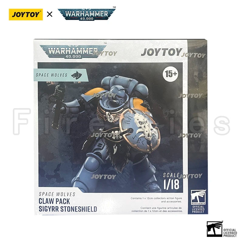 1/18 JOYTOY Action Figure 40K Space Wolves Claw Pack Sigyrr Stoneshield Anime Model Toy