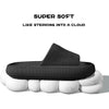 Sliders Cloud Slippers Non-Slip Mens Womens Slippers Cloud Sliders Soft Flip Flops with Thick Sole for Shower Bathroom