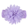 10pcs/lot Baby Girls Headband Toddlers Kids Infants Crochet Weave Hairband Chiffon Flowers Headbands Children Hair Accessories