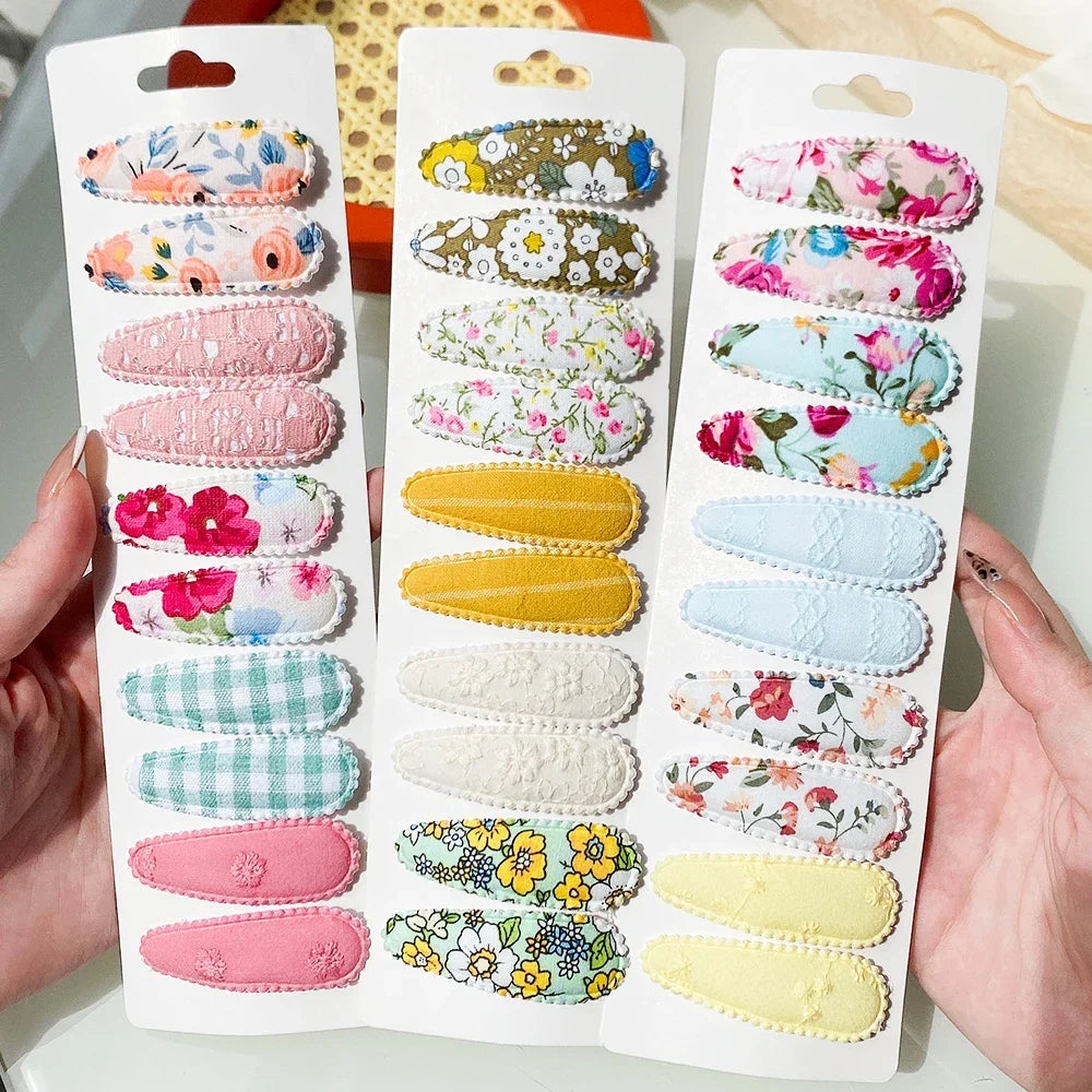 3/6pcs Fashion Sequin BB Hair Clips Color Transparent Flowing Sand Bangs Hair Gripes Girl Cute Cartoon Kids Headwear Accessory