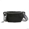 Designer Lady Waist Bag New Ladies Chain Shoulder Crossbody Chest Bags Diamond Fanny pack And Phone Pack Fashion Female Belt Bag