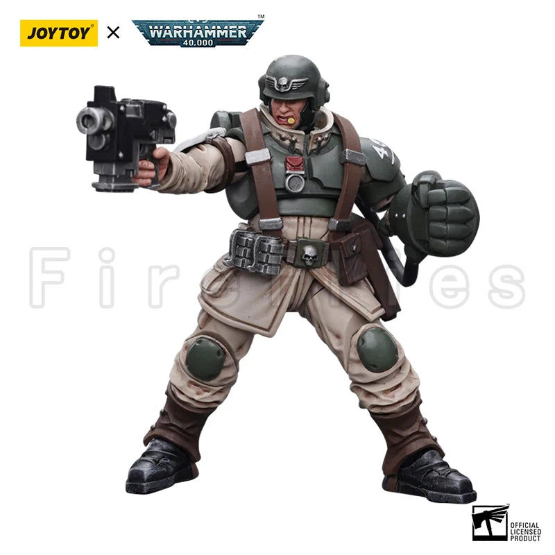 1/18 JOYTOY Action Figure (5PCS/SET) 40K Cadian Command Squad Anime Model Toy