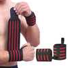 Fitness Wrist Wraps Weight Lifting Gym Wrist Straps Cross Training Padded Thumb Brace Strap Power Hand Support Bar Wristband