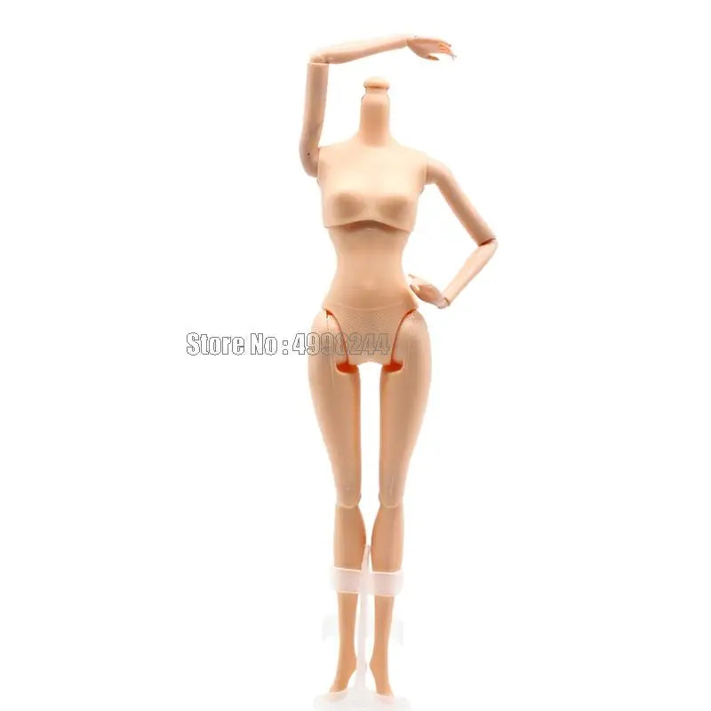 26cm Doll Nude Body 11 12 14 Joints Doll Naked Body Moveable Doll Body For 1/6 Doll Body For Girls Toys