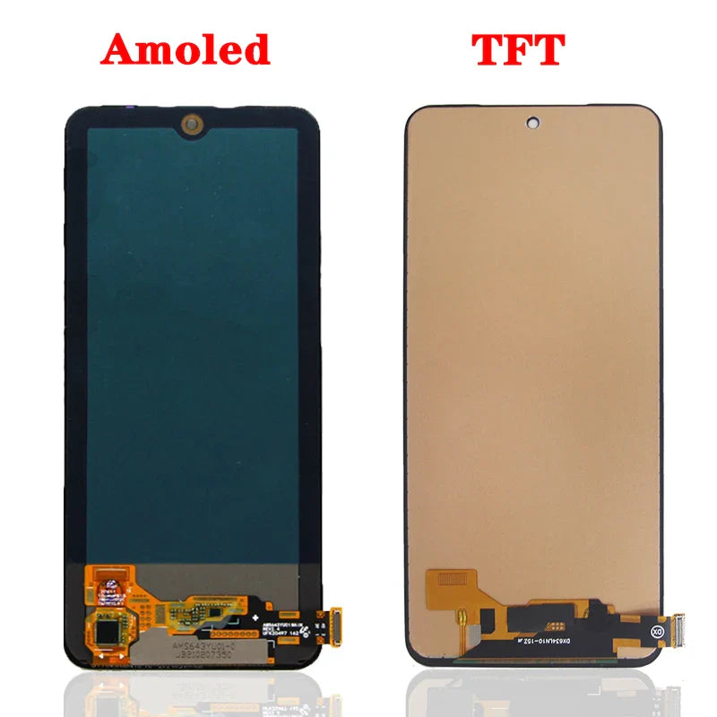 Super AMOLED For Xiaomi Redmi Note 10 M2101K7AI M2101K7AG LCD Display Touch Panel Screen Digitizer For Redmi Note 10S Note10S