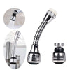 2 Mode Faucet Extender Nozzle Water Diffuser Tap Mixer Aerator Kitchen Attachment Adapter Frother Sprayer Saving Bubbler Filte