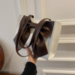 Load image into Gallery viewer, Bow Shaped Shoulder Bag For Women, Fresh And Large Capacity Portable Tote Bag
