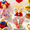 Knitted Woolen Baby Barrettes Cartoon Rabbit Little Girls Hairpins Puppy Cat Toddler Hair Clip Kids Grooming Hair Accessories