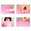 Small Pilates Ball PVC 15cm Anti Burst Fitness Yoga Ball Gymnastics Ball for Stretching Working Out Core Training Gymnastics