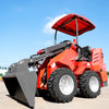 Custom home Garden crawler loader Euro 5 diesel mini skid steer loader with a wide range of accessories