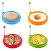 Silicone Fried Egg Pancake Ring Omelette   Round Shaper s Pan Oven Cooking Breakfast Frying Kitchen Mould Accessories