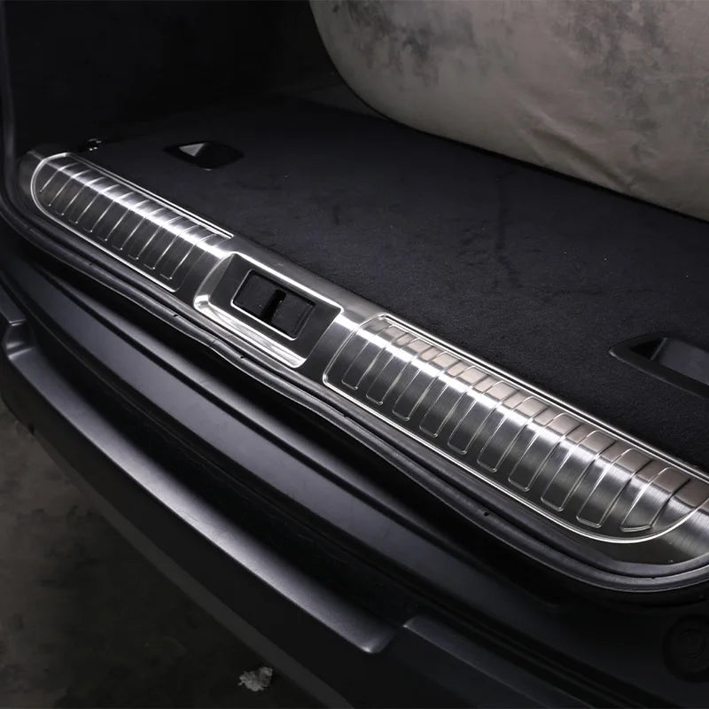 For Land Rover Range Rover Sport 2014-2021 Car Styling Stainless Rear Trunk Bumper Scuff Sill Protector Plate Accessories