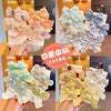 10Pcs/Set Big Bow Flower Elastic Hairbands Children Girls Sweet Hair Ties Fashion Headbands Hair Accessories Rubber Band For Kid