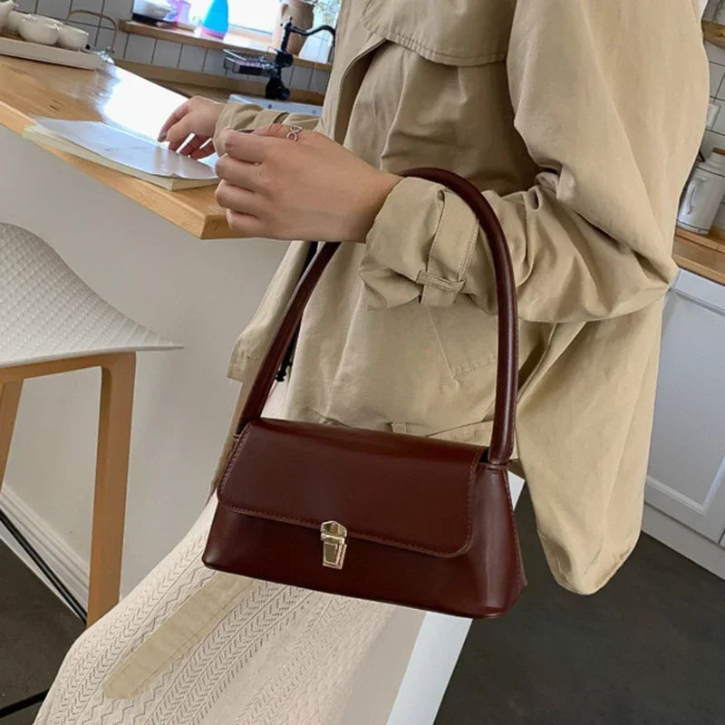 2024 Luxury Brand Crossbody Bags Woman Shoulder Bag Female Handbag And Purses Solid Color  For Women Fashion Design Underarm