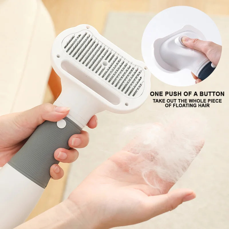 3 in 1 Puppy Pet Hair Dryer Dog Grooming Hairdressing Pulling Machine Dog Drying Brush Hair Comb Water Blower accessories 강아지 애견