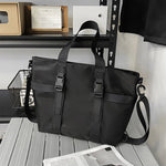 Load image into Gallery viewer, HOCODO Waterproof Women Travel Handbag Large Capacity Ladies Messenger Bag Solid Color Female Crossbody Nylon Shoulder Bag Women
