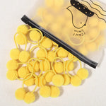 Load image into Gallery viewer, 5pcs/lot Girls Double Plush Ball Hair Ropes Set For Kids Solid Color Scrunchies Elastic Hair Bands Hair Accessories Wholesale
