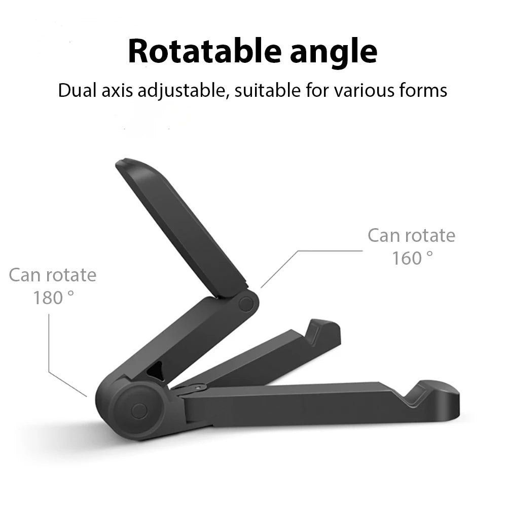 2023 Universal Tablet Holder Desktop Folding Simple Easy To Carry Mobile Phone Fixed Tablet Stand For iPad Samsung Xiaomi Stand