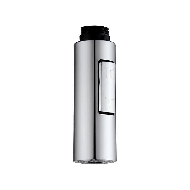 G1/2 Kitchen Pull Out Faucet Head Chrome Shower Nozzle Sprayer Bathroom Sink Tap Replacement Accessory Male Threads Head Aerator